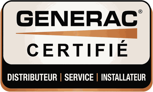 Generac certifié — Distributeur, Service, Installateur
